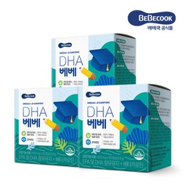 BebeCook 베베쿡 DHA 베베 3박스 Bebecook DHA Bebe 3 Boxes