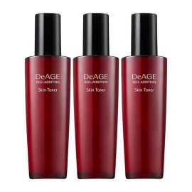 Charmzone DeAge Red Edition Skin Toner 120ml x 3 [35691051] / 참존 디에이지 레드 에디션 스킨 토너 120ml x 3개[35691051]