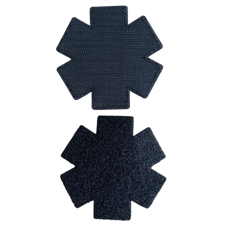 polizeimemesshop Paramedic Glow in The Dark Rubber Patch with Velcro
