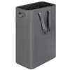 efluky Slim Laundry Basket, Narrow Laundry Hamper with Handles, Collapsible