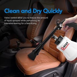 Y-ASQA Professional Car Cleaning Gun - Tough Stain Remover for Auto Upholstery, Leak-Proof Multi-Purpose Air Pulse Detail Cleaner Kit, Air Compressor Compatible for Home & Vehicle Interior/Exterior