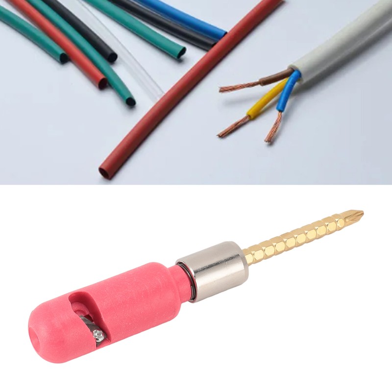 Wire Stripping Twisting Tool Professional Electric 2.5mm² Stripper Set Portable