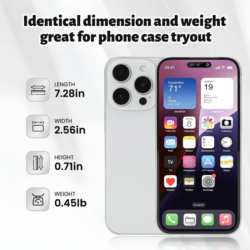 Without Logo Non-working Phone Dummy Display Model Pretend Phone toy