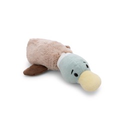 63068 - Morbida Anatra di Peluche, da coccolare e con Cui Giocare, per Bambini e Adulti, Fantastica Idea Regalo, 25 cm, Marrone