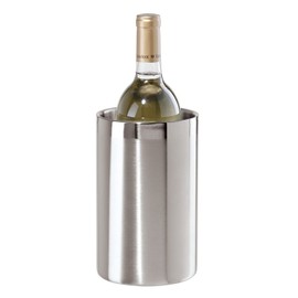 OGGI Stainless Steel Double Wall Wine Cooler - Insulated Tabletop Wine Chille...