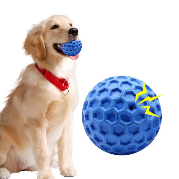 Easing Squeaky Dog Toy Ball Interactive Dog chew toys Indestructible