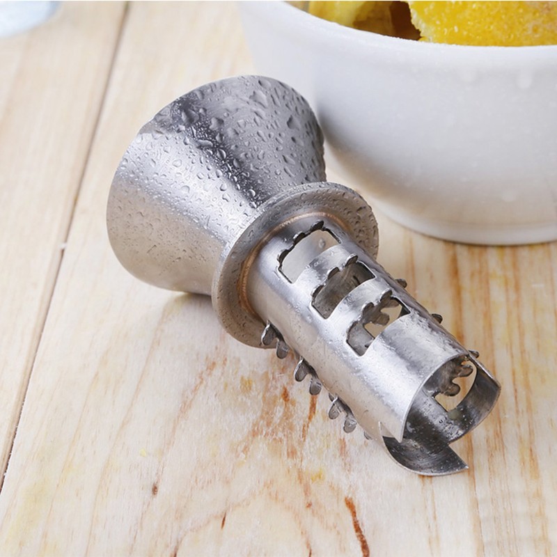 Best Utensils Stainless Steel Manual Lemon Juicer Squeezer Reamer 18/8