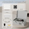 Joinfworld Vented Outdoor Enclosure Box 18.1x12.6x6.4 Outdoor WiFi Enclosure Waterproof
