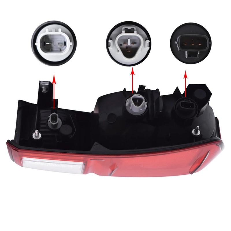 ANTUKO Rear Left Tail Light Assembly Replacement for 2016-2017 Tacoma