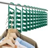 Vercraft 12 Pack Space Saving Hanger Holders Sturdy Plastic Hangers