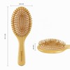 Combetter Hair Brush Natural Bamboo Paddle Detangling Hair Brush, Suit