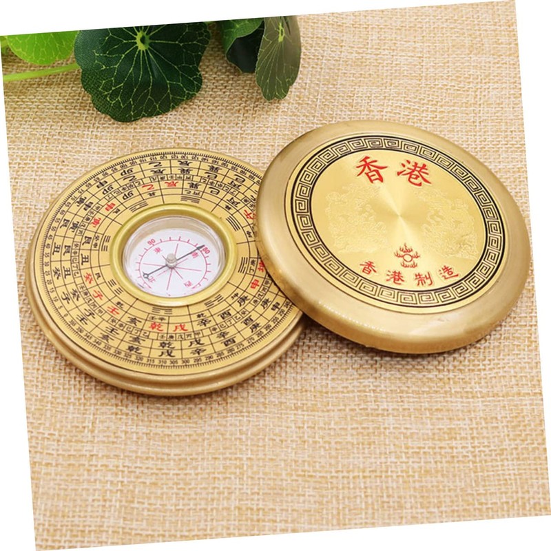 BESPORTBLE 2sets Multifunctional Chinese Compass Portable Pan Compass for Outdoor