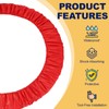 YELARXI Trampolines Spring Cover, Round Small Trampolines Replacement Cover, 6