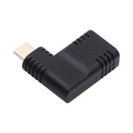 cablecc Rectangle Jack Input to Type-C USB-C Power Plug Charge Angled 90 Degree Adapter for Laptop Phone