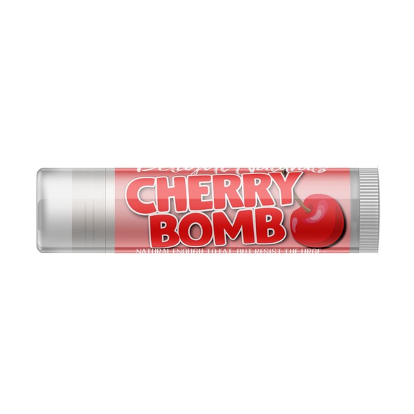 Delight Naturals Jumbo Lip Balm - Cherry Bomb