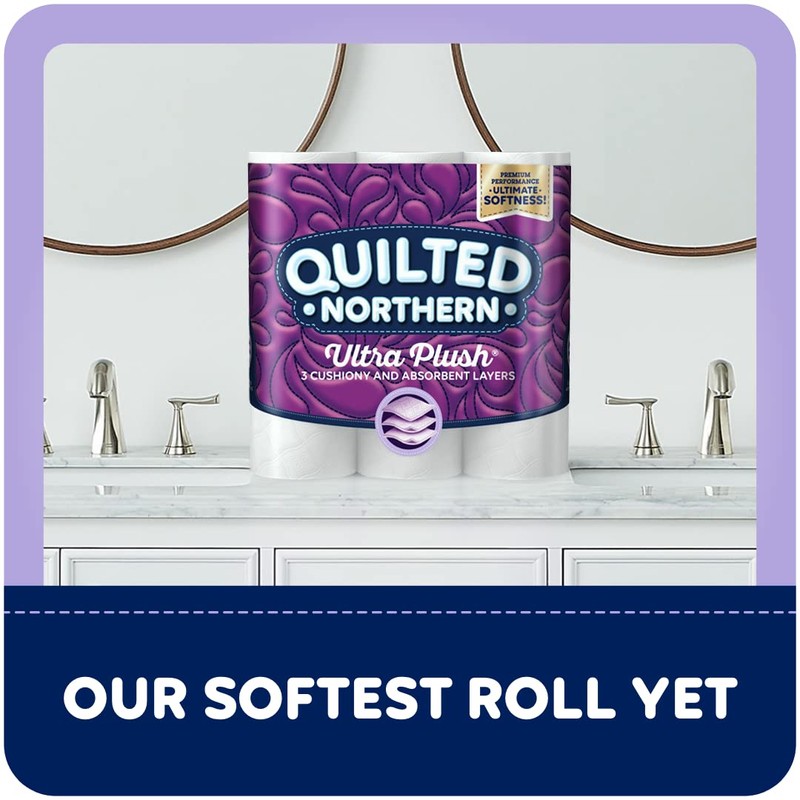 Quilted Northern Ultra Plush® Toilet Paper, 9 Mega Rolls =