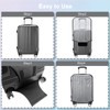 JZRTravel Luggage Covers for 30 Inch Suitcase Protector, Thicken Clear