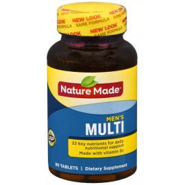 Nature Made MULTIVITAMIN MENS TABLET 90CT NATURE  MADE