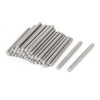 Sourcingmap M4 x 50mm 304 Stainless Steel Fully Threaded Rod