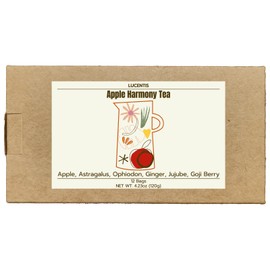 Traditional Chinese Apple Astragalus Tea with Red Dates and Goji Berries, 100g