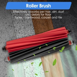 (24 Pack) Qrevo Master Replacement Parts Compatible with Roborock Qrevo Master/Qrevo Slim Robot Vacuum, 2 Roller Brushes, 6 Side Brushes, 7 Dust Bags, 5 HEPA Filters, 4 Mop Pads, Accessories Kit