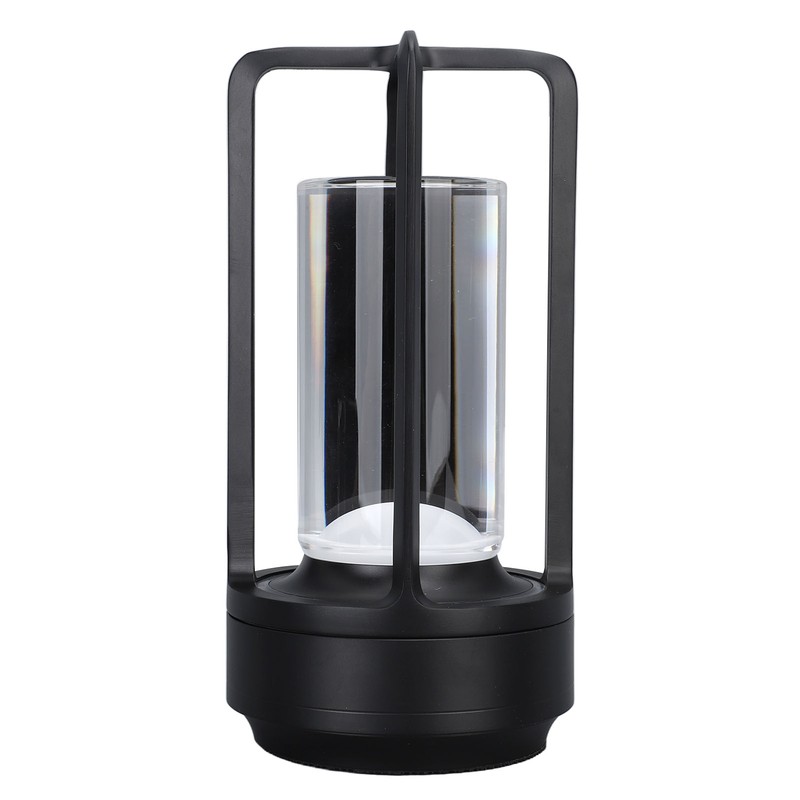 Cordless Table Lamp Crystal Lampshade 16 Color Temperatures Remote Control