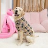 EXPAWLORER Plaid Dog Hoodie - British Style Plaid Pet Sweaters