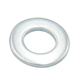 D2D Pack of 10 Washers Form A Size: M18 (Interior: 20 mm) DIN 125 Galvanised Steel Washers