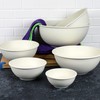Chef Craft Eco Bamboo Fiber Mixing Bowl Set, 6 Piece