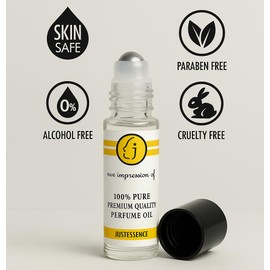 Just Essence Marshmallow Pumpkin Latte Perfume Fragrance Oil | Roll On | Alcohol Free, Long Lasting Scent for Teens & Adults | Multipurpose Essential Oil for Body, Lotion, Candle & Diffuser | 1 Fl Oz