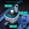 ORIA Bluetooth 5.3 FM Transmitter for Car, Wireless Radio Transmitter