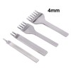 Leather Craft Tools Multi - Prong Punch 4 - Tool