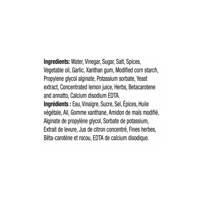 Kraft Fat Free Italian Salad Dressing, 425ml