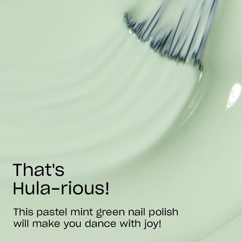OPI Nail Lacquer That's Hula-rious! | Opaque Soft Green Crème