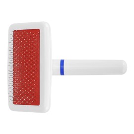 Chiwe Cleaning Slicker Brush, Pet Grooming Tool, Comfortable Design, Smooth Plastic+Stainless Steel, Suitable for Small & Medium Pets, Tidying & Fluffing, Promotes Skin Health
