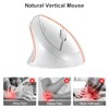 Sanwa 2.4G Wireless Left Handed Mouse, Ergonomic Left Hand Vertical