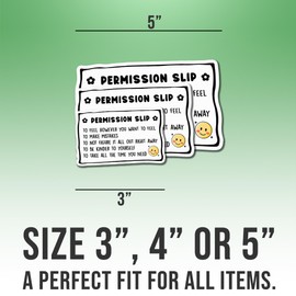 Mental Health Stickers Trauma Stickers Therapy Stickers Things You Need to Hear Black Vinyl Stickers, Weather-Resistant Stickers for Water Bottles, Laptop, Window, Car Size 4"