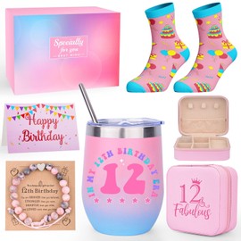 12 Year Old Girl Birthday Gifts, Best 12th Gifts for Teen Girls, Happy 12th Birthday Easter Christmas Gifts Ideas, Gift for 12 Year Old Girls Daughter Niece Sister Granddaughter