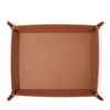 Leatherology Cognac Rectangle Valet Tray