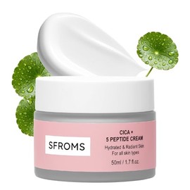 Cica Exosome & 5 Peptide Cream- Soothing, Brightening & Firming for Sensitive Skin, Dermatologically Tested, Lightweight, Korean Skincare, Fast-Absorbing Hydration, 50ml / 1.7 fl.oz