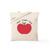 CafePress Teach Inspire Grow Tote Bag Natural Canvas Tote Bag,