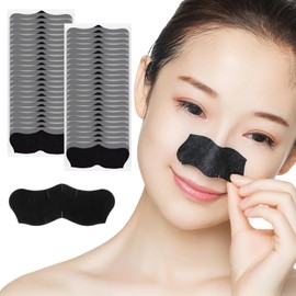 OIUBJDA 24 Tiras para puntos negros, 10 minutos tiras para puntos nariz, Crema para Remover Espinillas para Eliminar el exceso de grasa, acné, puntos nariz, impurezas, poros obstruidos, facial skin care