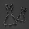 Augesak Easter Bunny Large, Pack of 2 Cookie Cutters, Easter,