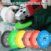 Lamoutor 6Pcs 4.5 Inch Glass Cutting Disc for Angle Grinder,