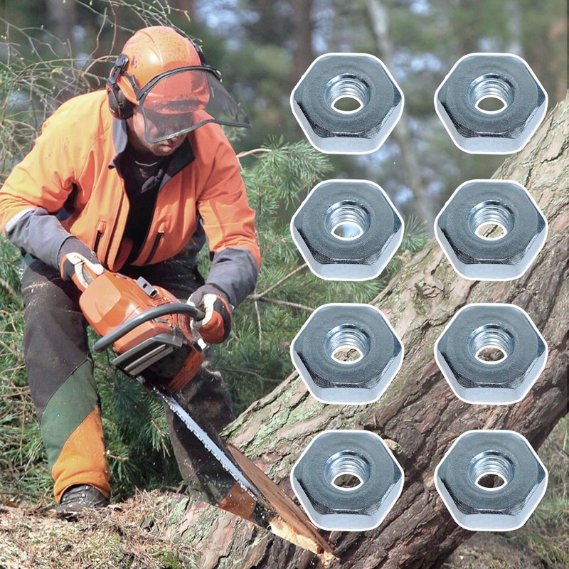 AUMEL 8 Pcs/lot Chain Sprocket Cover Bar Nut Kit for