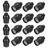 MECCANIXITY E26 E27 Light Socket, 16pcs 250V 660W 3A Lamp