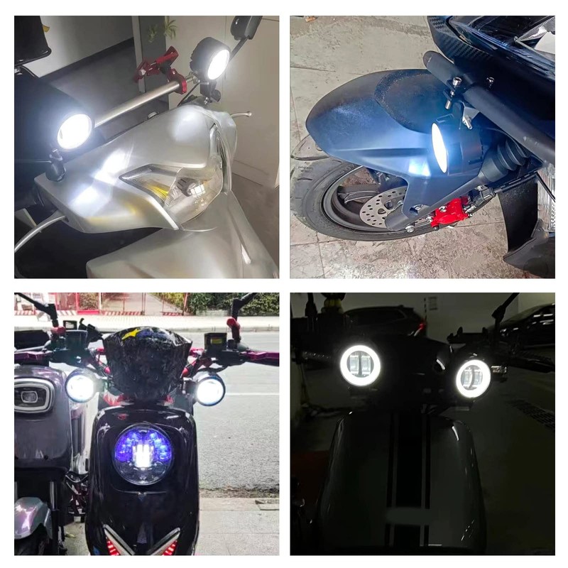 Motorcycle Squid Ring LED Fog Light, Squid Ring, DC12V-24V, 20W,