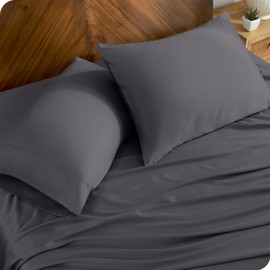 Bare Home Lyocell Tencel Pillow Cases - Standard Size Set of 2 - Derived from Eucalyptus - Moisture Regulating - Ultra Soft - Easy Care (Standard Pillowcase Set of 2, White)