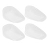 2 Pair Gel Heel Pad Transparent Strong Adhesion Soft Massaging