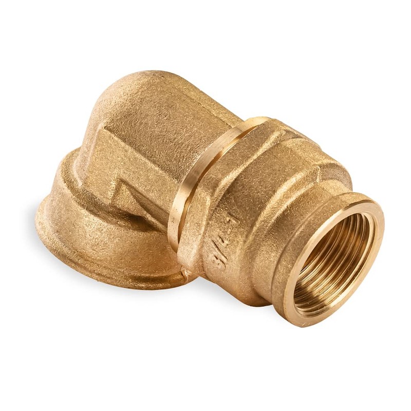 Brass Reducing Coupling 3/4" Female x 1" Female Construction NPT